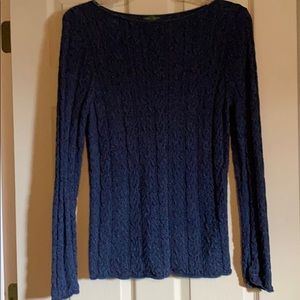 Ralph Lauren blue sweater size XL